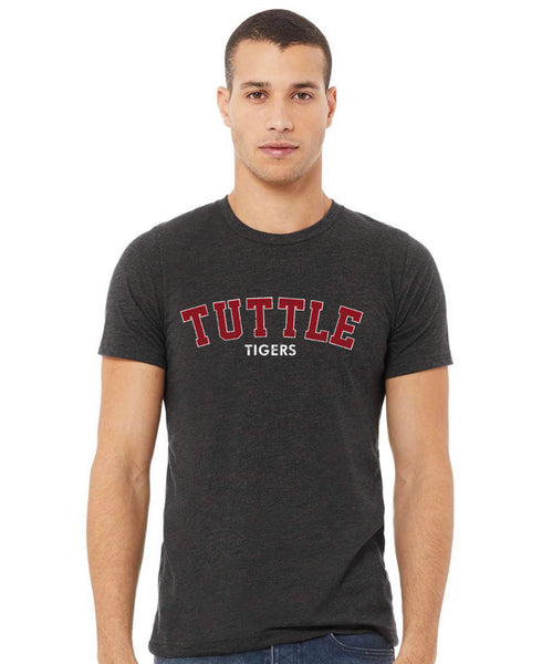 Tuttle Tigers charcoal shirt
