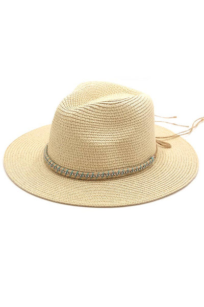 Hana - Rhinestone Band Sun Hat