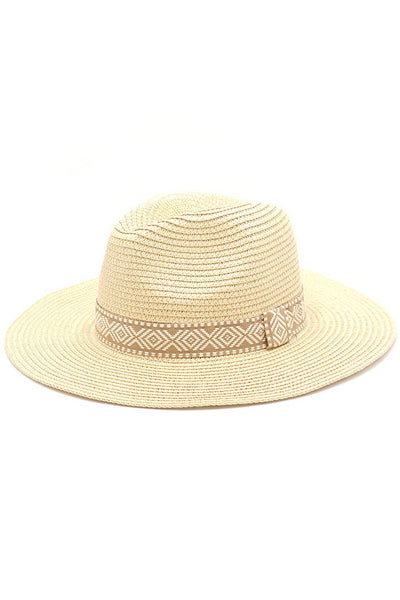 Hana - Tribal Band Panama Sun Hat