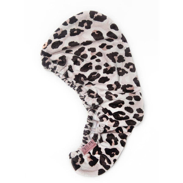 KITSCH - Quick Dry Hair Towel - Leopard