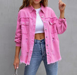 **PREORDER** Distressed Denim Jacket