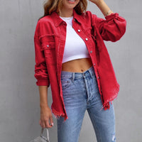 **PREORDER** Distressed Denim Jacket