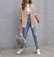 **PREORDER** Distressed Denim Jacket