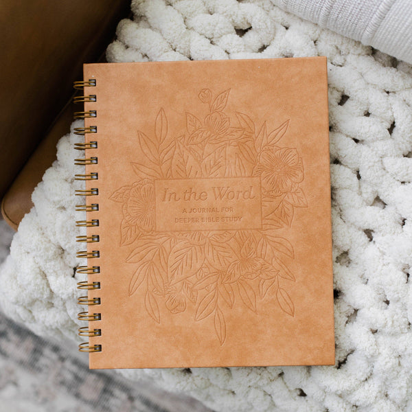In the Word Journal - Leatherette Floral