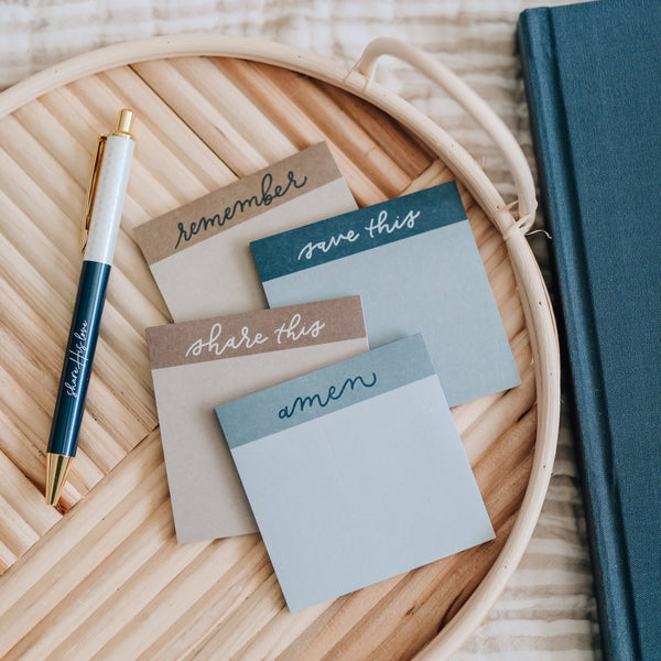 The Daily Grace Co - Jewel Tone Bible Study Sticky Notes