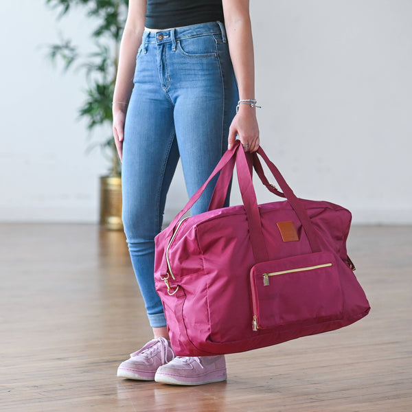 Onyx Outfitters NW - Foldable Duffel Bag Carry on-Weekender Bag-Travel Luggage