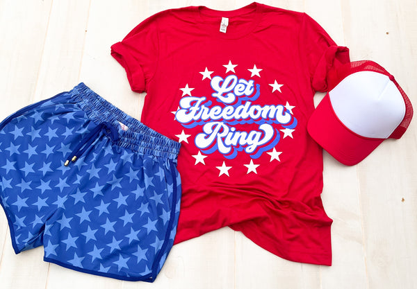 Let Freedom Ring Adult Tee