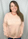 Blessed Peach Sweatshirt