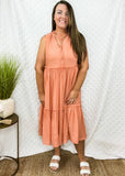 Layne Tiered Midi Dress