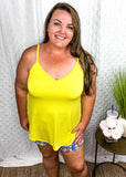 Summers Eve Tank- yellow