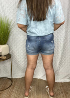 Summer Distressed Buttonfly Shorts