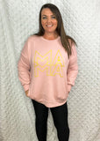 Mama Pink Pocket Sweatshirt