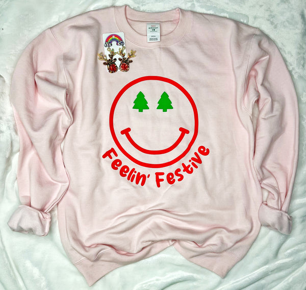 FEELIN’ FESTIVE SWEATSHIRT