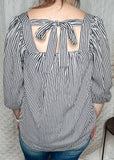 Midnight Dreams Striped Top