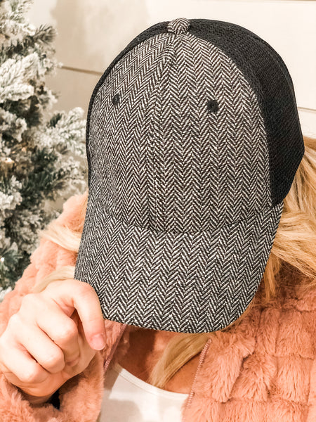HERRINGBONE HAT