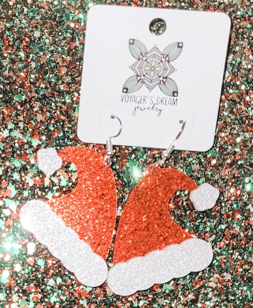Santa Hat Earrings